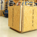 Robot dexterity test artifact deployed during evaluation at NIST, Gaithersburg MD.