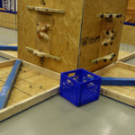 Robot dexterity test artifact deployed during evaluation at NIST, Gaithersburg MD.